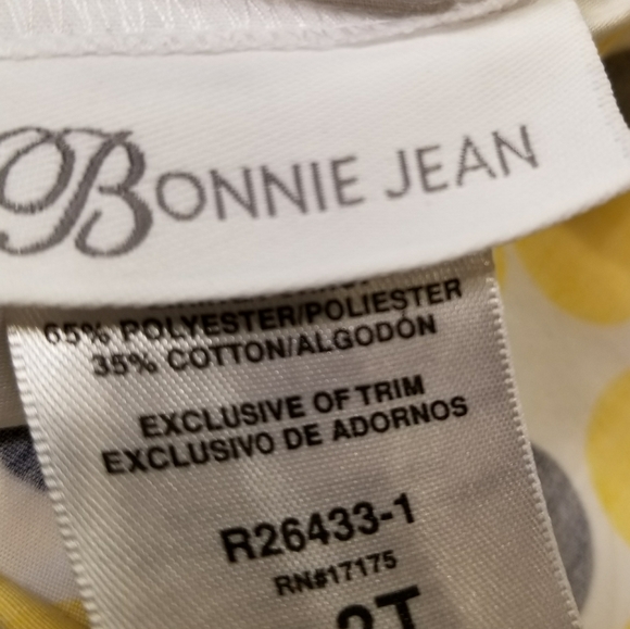 Dainty polka dot toddler dress - Picture 5 of 5